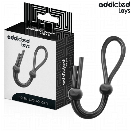 addicted toys - silicone rope for the double loop penis