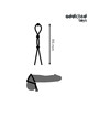 Cockring Addicted Toys Lasso Triplo Preto