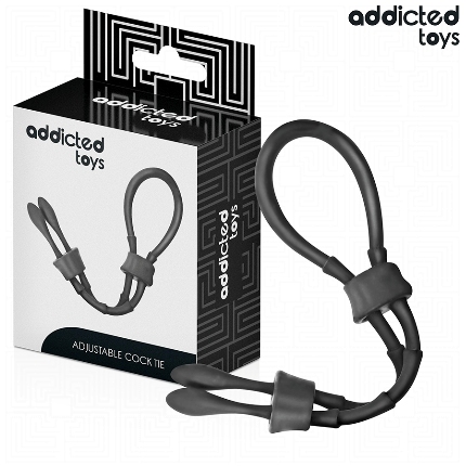 addicted toys - adjustable silicone rope for the penis