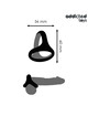 Addicted toys - thick triple penis ring