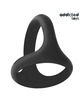Cockring Addicted Toys Triplo Grosso Preto