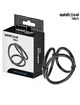 Cockring Addicted Toys Triplo Fino Preto