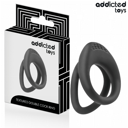 addicted toys - double textured penis ring