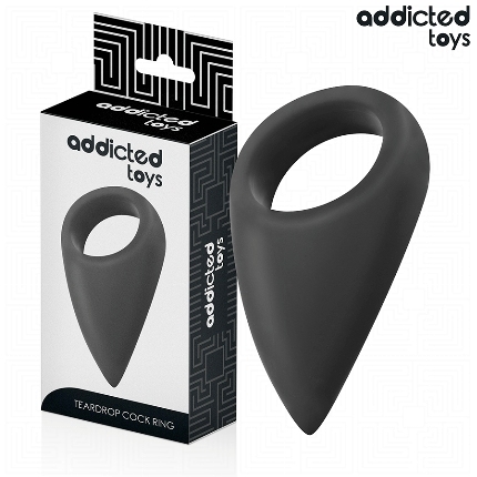 addicted toys - tear shaped penis ring