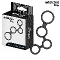 Cockring Addicted Toys com Divisão de Testículos Preto