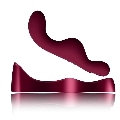 Vibrador Rocks-Off Ruby Glow Blush Vermelho