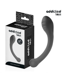 Plug Anal Addicted Toys Preto 18 cm