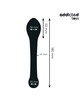 Plug Anal Addicted Toys Preto 18 cm