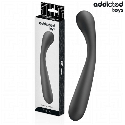addicted toys - double anal massager silicone 22.5 cm