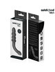 Plug Anal Addicted Toys Duplo Preto 16,5 cm