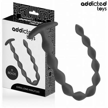addicted toys - extra long silicone anal plug