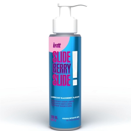 intt releases - lubrificante Íntimo beijÁvel À base de Água sabor amora 100 ml