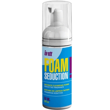 intt releases - espuma de limpeza Íntima foam seduction 50 ml