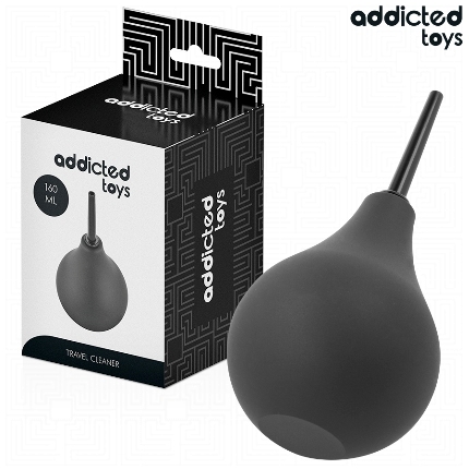addicted toys - limpador anal de viagem tamanho m 160 ml
