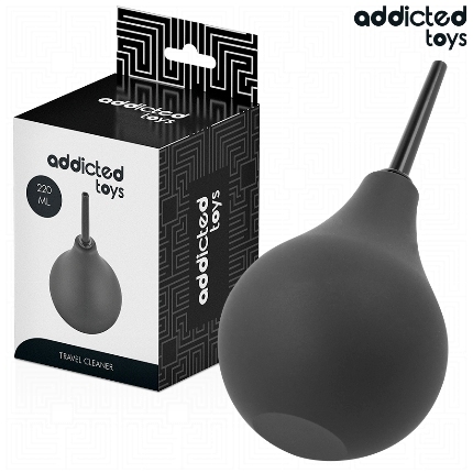 addicted toys - limpador anal de viagem tamanho l 220 ml