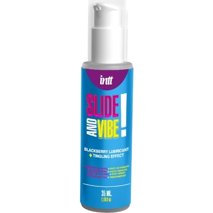 intt releases - kissable water-based vibrating lubricant 35 ml