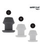 Addicted toys - extreme hollow anal plug silicone size l 10.4 cm