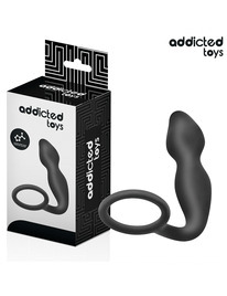 Plug Anal Addicted Toys com Cockring Model 2