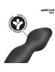 addicted toys - plug anal con anillo silicona modelo 2