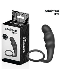 Plug Anal Addicted Toys com Cockring Model 4