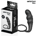 addicted toys - anal plug with ring silicone model 4