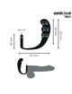 addicted toys - plug anal con anillo silicona modelo 4