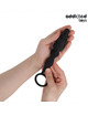 addicted toys - anal plug with ring silicone model 5