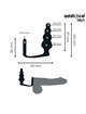 addicted toys - anal plug with ring silicone model 5