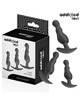 Addicted toys - set de 3 plug anal silicona modelo 1