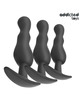 Addicted toys - set of 3 anal plug silicone model 1