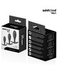 Addicted toys - set de 3 plug anal silicona modelo 2