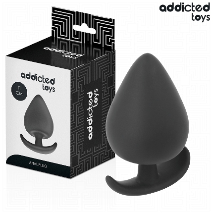addicted toys - anal plug silicone size xxl 11 cm