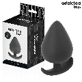 addicted toys - anal plug silicone size xxl 11 cm