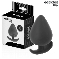 addicted toys - anal plug silicone size xl 9.5 cm