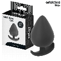 addicted toys - anal plug silicone size m 6.6 cm