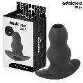 addicted toys - hollow anal plug silicone size xl 13.9 cm