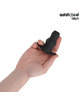 addicted toys - plug anal hueco silicona talla s 7,3 cm