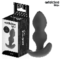 addicted toys - anal plug silicone size s 10.3 cm