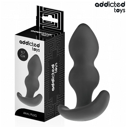 addicted toys - anal plug silicone size l 11.7 cm