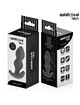 Plug Anal Addicted Toys L Preto 11,7 cm