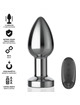 intense - anal plug 10 vibrations metal with remote control m