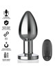 intense - plug anal 10 vibraciones metal con control remoto l