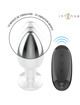 intense - plug anal 10 vibraciones metal con control remoto l