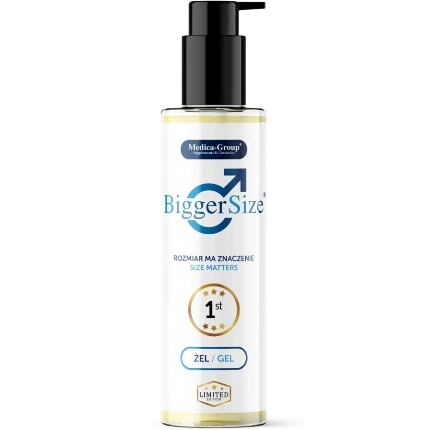 Gel Estimulante Masculino Medica Group Tamanho Maior para Homens 150 ml