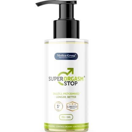 Gel Retardante Masculino Medica Group Super Orgasm Stop para Homens 150 ml