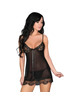 Babydoll Corsetti Fashion Luise Preto