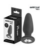 Addicted toys - plug anal con joya silicona talla m 10,4 cm