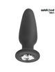 Addicted toys - plug anal con joya silicona talla m 10,4 cm