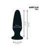 Plug Anal Addicted Toys com Jóia 10,4 cm