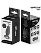 Addicted toys - plug anal con joya silicona talla m 10,4 cm